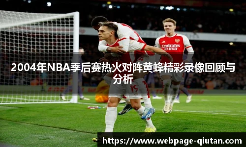 2004年NBA季后赛热火对阵黄蜂精彩录像回顾与分析